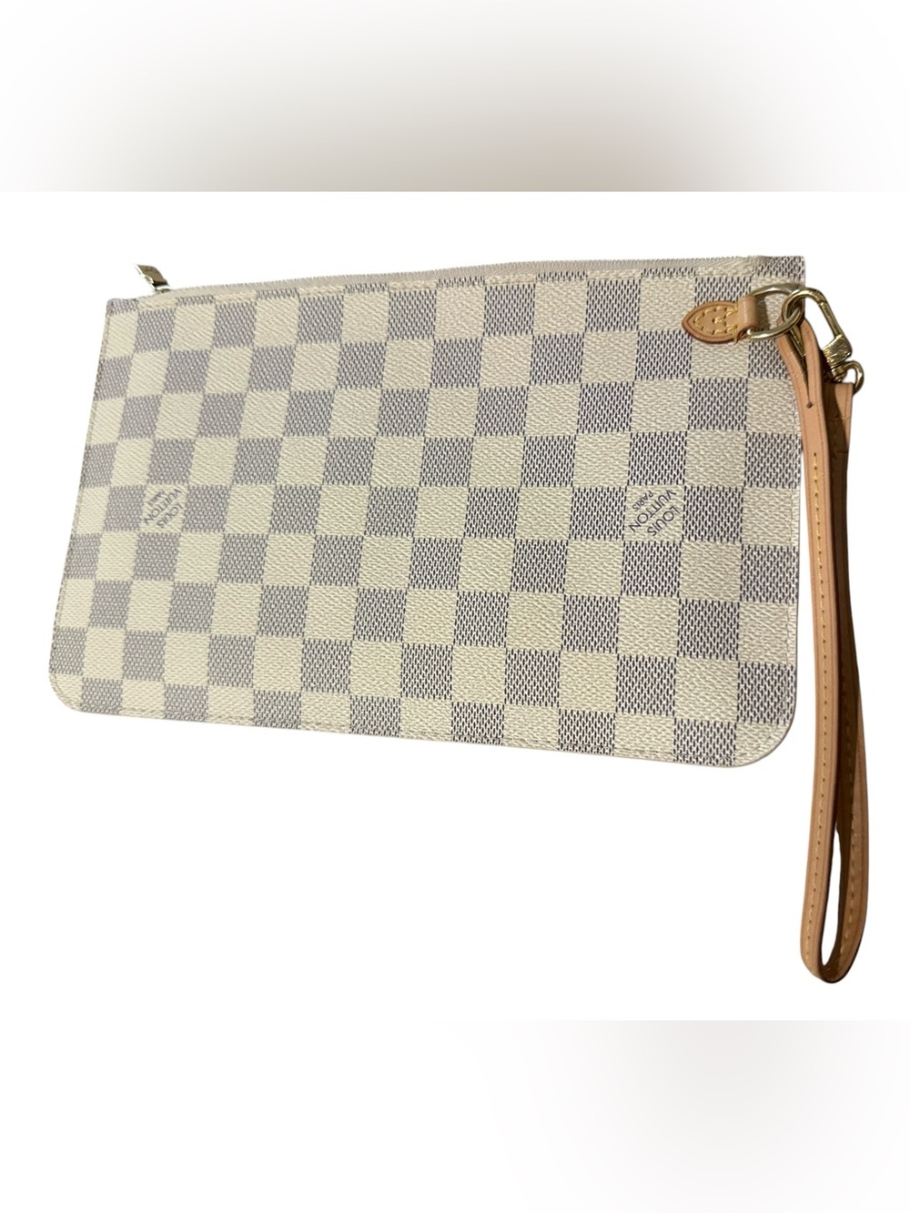 Louis Vuitton Damier Azur Pouchette Clutch Wristlet - Picture 2 of 16
